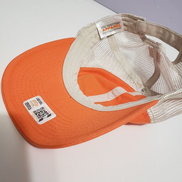 Stihl Orange/Mesh Men's Adjustable Cap Hat like new Make Offer! - Picture 9 of 10